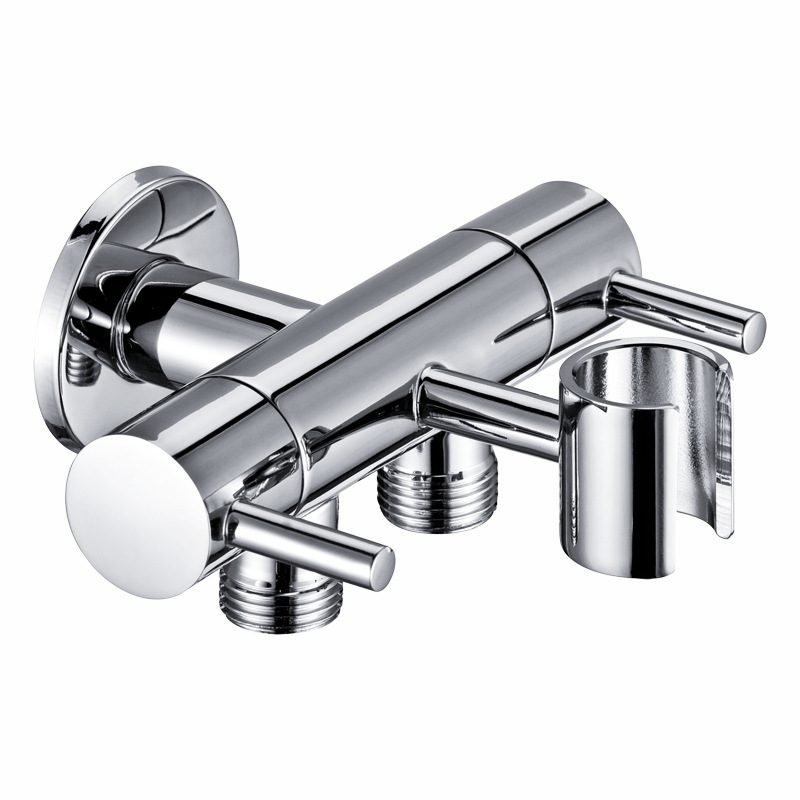 Chrome Placed Multial Functional Arass Angle клапанын жабыңыз
